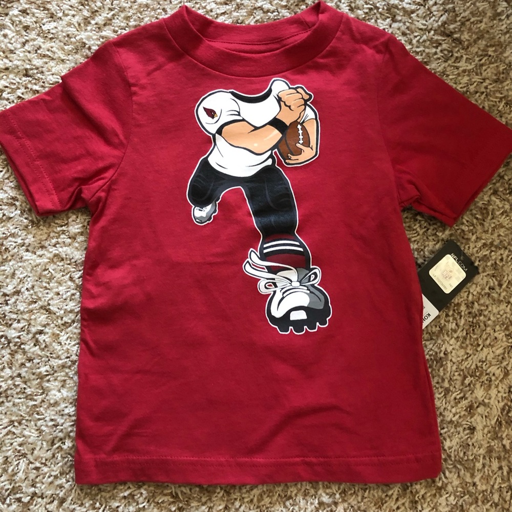 Arizona Cardinal Football toddler short sleeve shirt